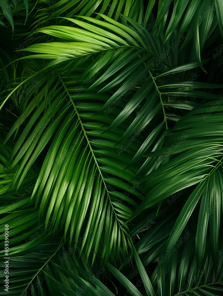 Green palm tree leaves abstract natural background wallpaper Green palm tree leaves abstract natural background wallpaper