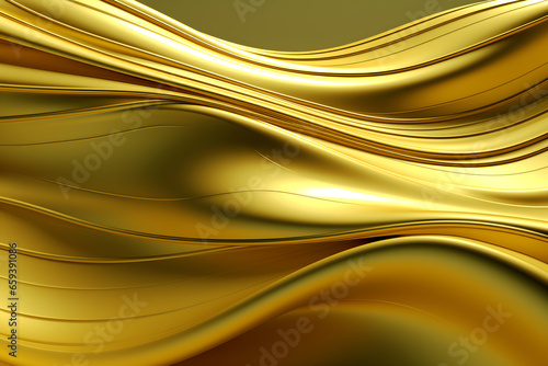 background gold metal plate Generative AI