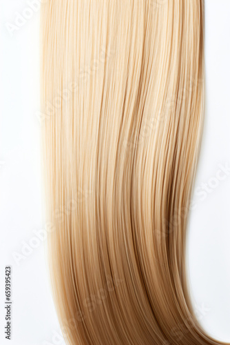 Wallpaper Mural blonde hair isolated on white background close up.  Torontodigital.ca