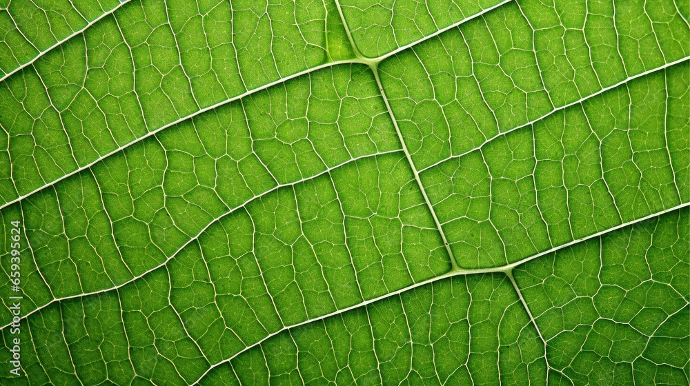 Obraz premium Close up texture leaf structure macro photography, abstract texture