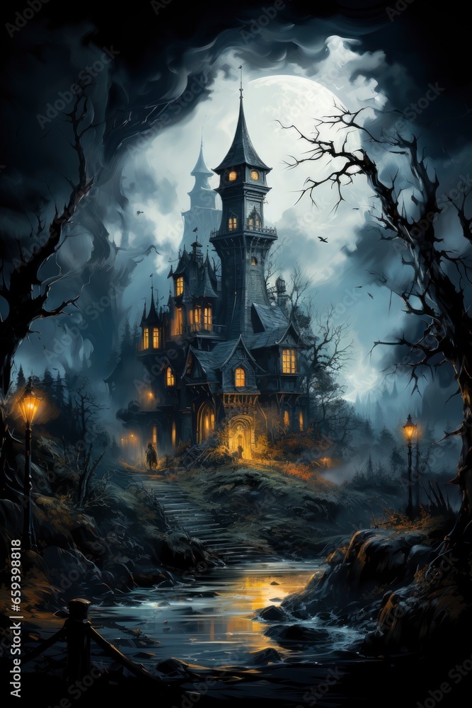 Haunted House for Halloween 