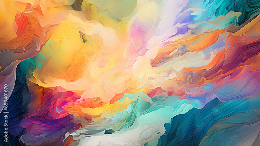 Beautiful Abstract Graphic Colors | AI Generate