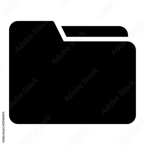 folder glyph icon