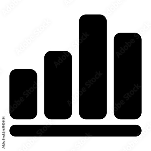 graph glyph icon