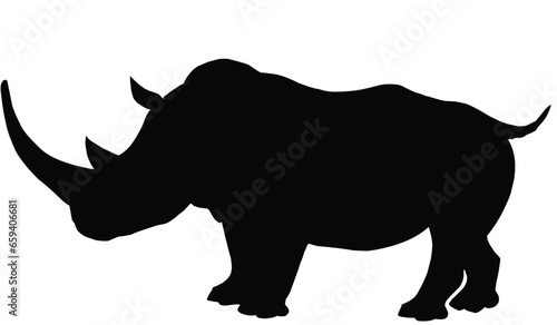 rhino silhouette