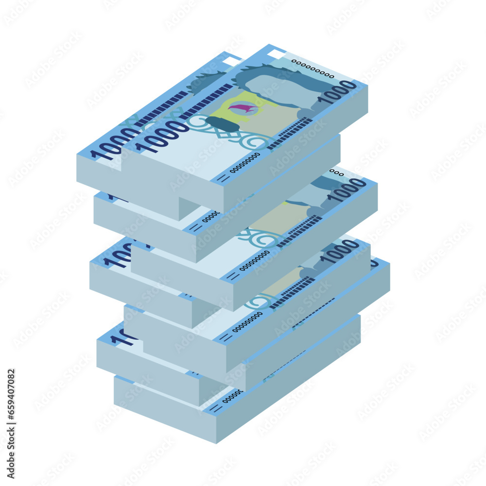 Hungarian Forint Vector Illustration. Hungary money set bundle banknotes. Paper money 1000 HUF. Flat style. Isolated on white background. Simple minimal design. Hungarian Forint Vector Illustration. Hungary money set bundle banknotes. Paper money 1000 HUF. Flat style. Isolated on white background. Simple minimal design.