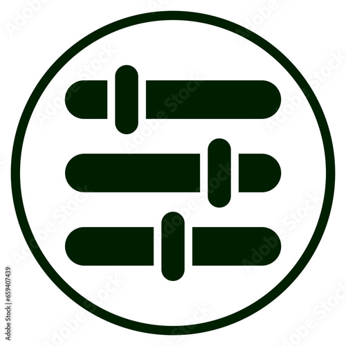 preferences glyph icon