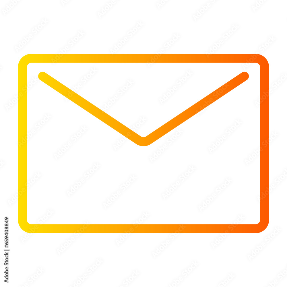 envelope gradient icon envelope gradient icon