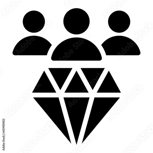Value Proposition Glyph Icon
