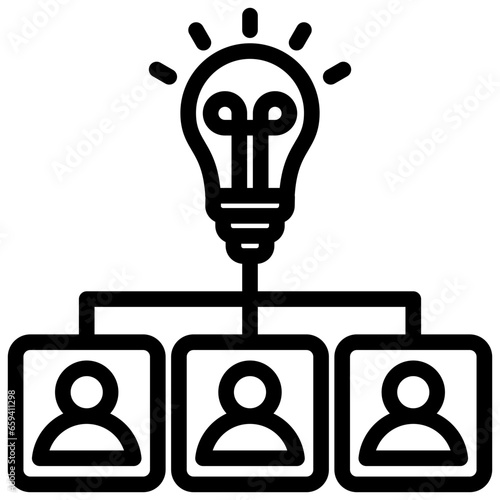 Creative Director Outline Icon