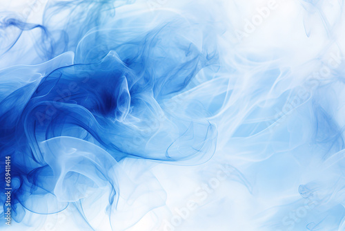 blue mystic smoke background design
