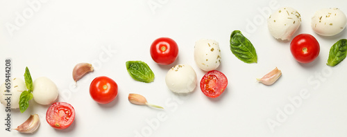 Mozzarella cheese, concept of tasty and delicious dairy products