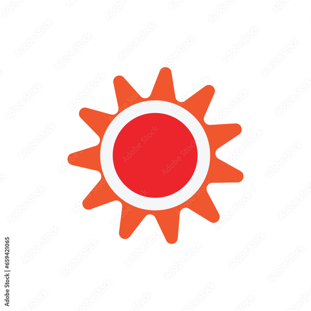 Sun Vector illustration Icon Logo Template design Sun Vector illustration Icon Logo Template design