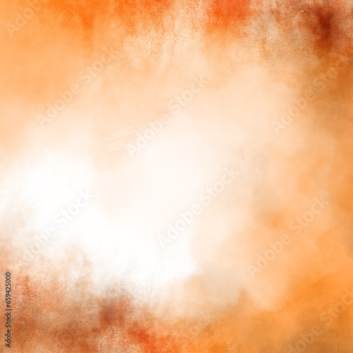 Orange watercolor background for social media post