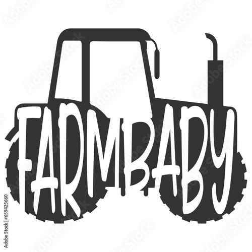 Farm Baby - Farming Illustration