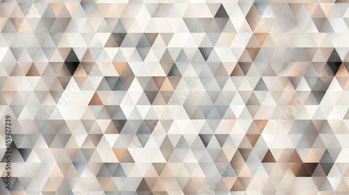 a repeating geometric pattern of triangles in different