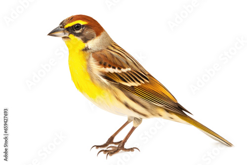 Dickcissel isolated on transparent background, Generative Ai