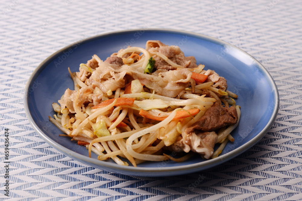 肉野菜炒め