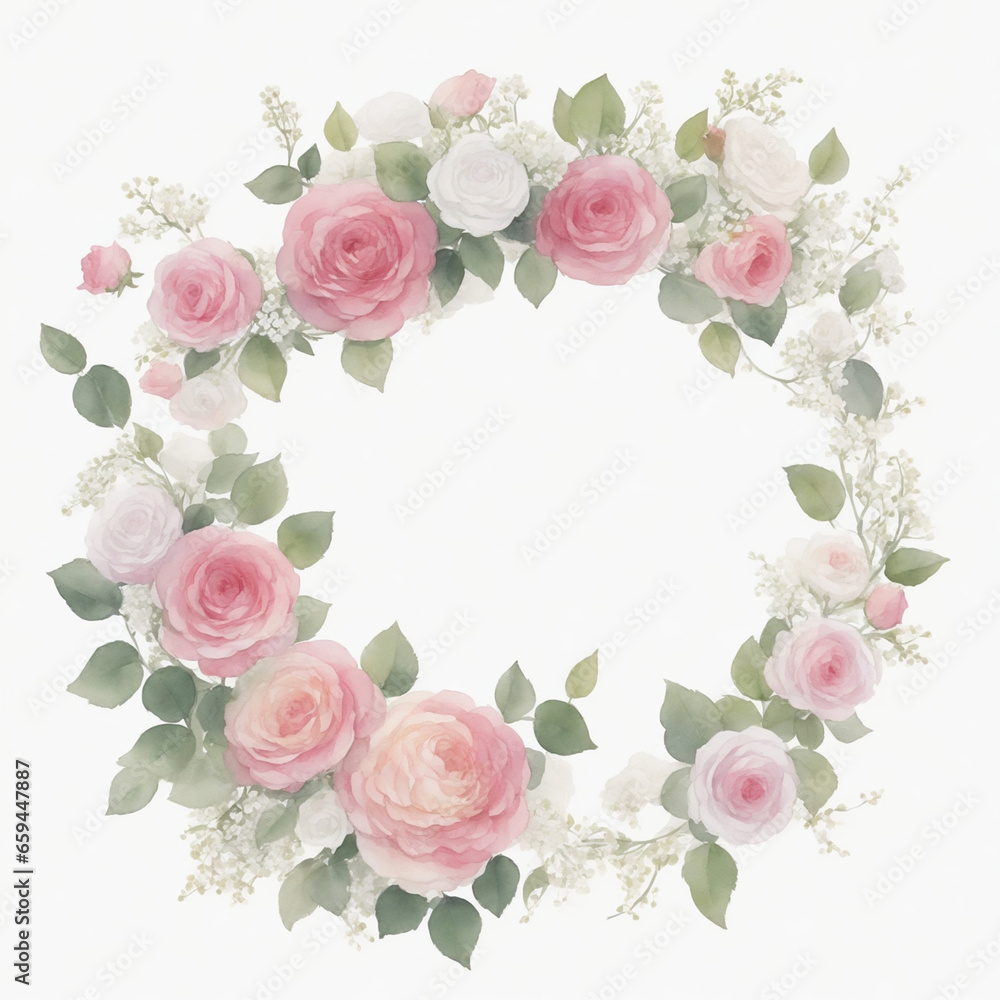 frame of roses frame of roses