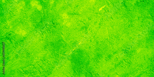 Closeup of rough green textured background. Rough lighted surface. Abstract pattern. Bright backdrop. Raster image.
