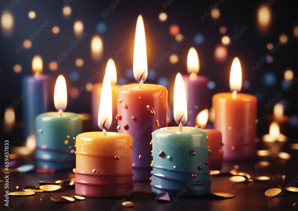 birthday burning candles birthday burning candles