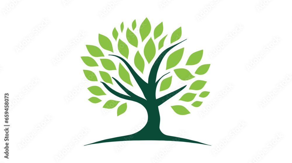 Tree green vector illustrations. roots mangrove tree vector design on a white background. Tree green vector illustrations. roots mangrove tree vector design on a white background.