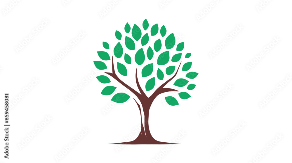Tree green vector illustrations. roots mangrove tree vector design on a white background. Tree green vector illustrations. roots mangrove tree vector design on a white background.
