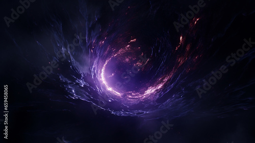 the psychedelic interstellar osmic black hole Osiris burned to a crisp 3d generative ai photo