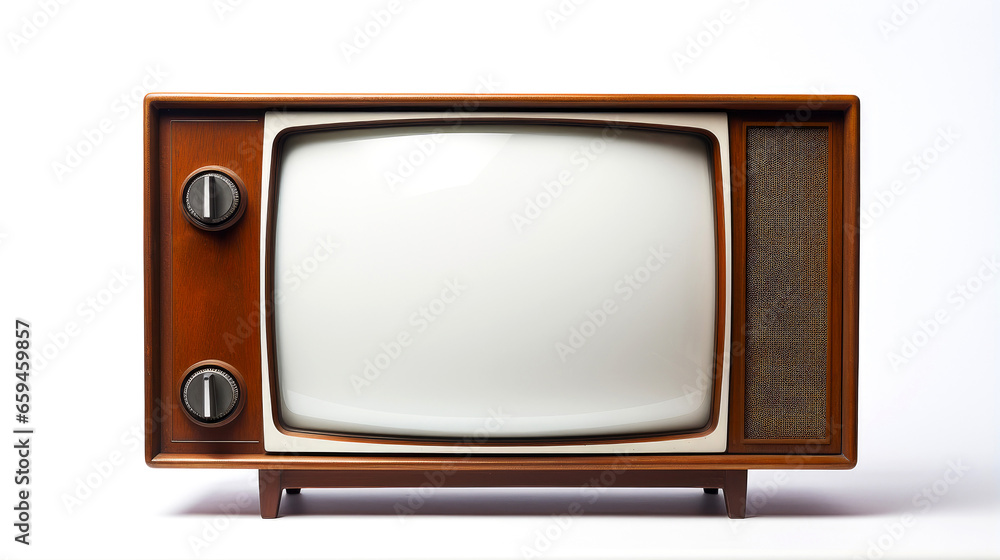 Vintage tv screen , old tv mock up