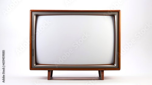 Vintage tv screen , old tv mock up photo