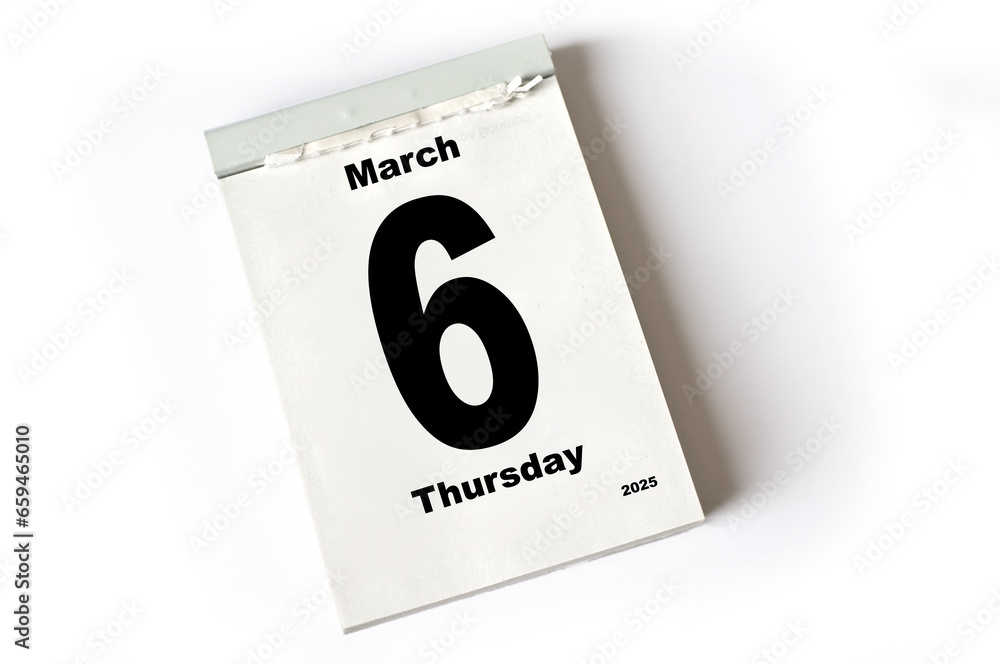 6. March 2025 6. March 2025