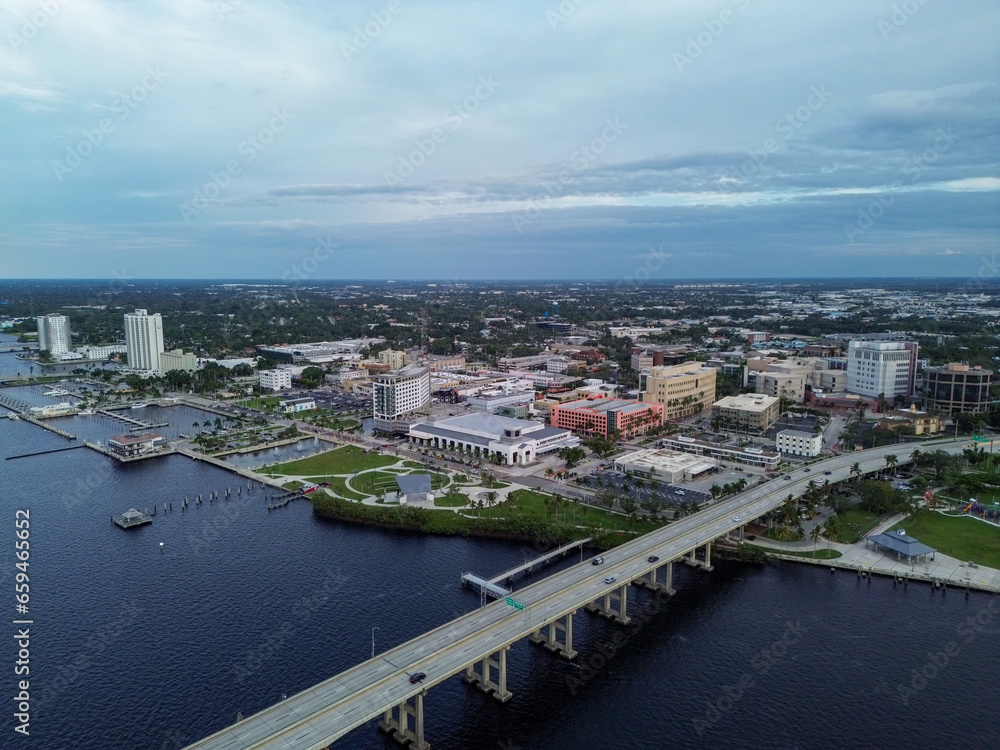 Downtown Fort Myers skyline