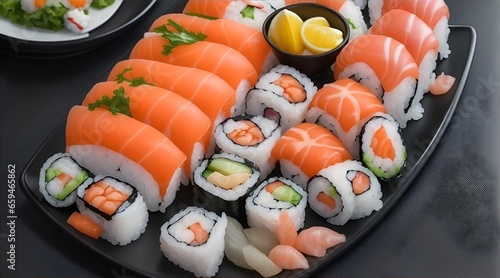 Japanese tradition food sashimi