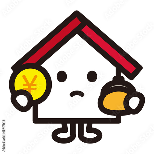 家のキャラクター