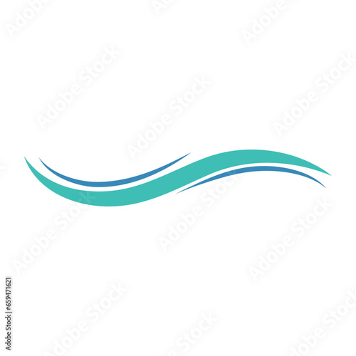 Free Download Wave Line Vector
 - GFXLoad