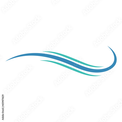 Wave Line Vector
