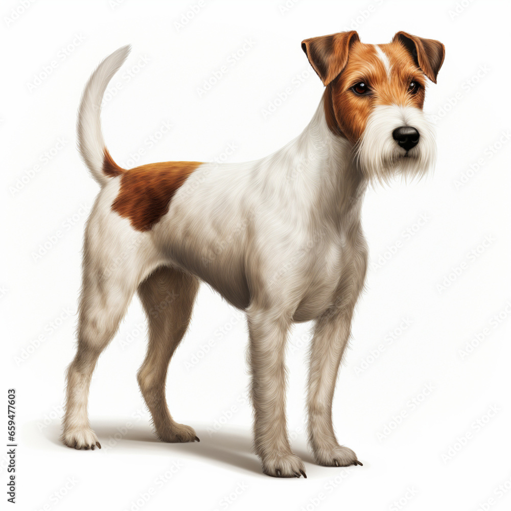 Fox terrier portrait