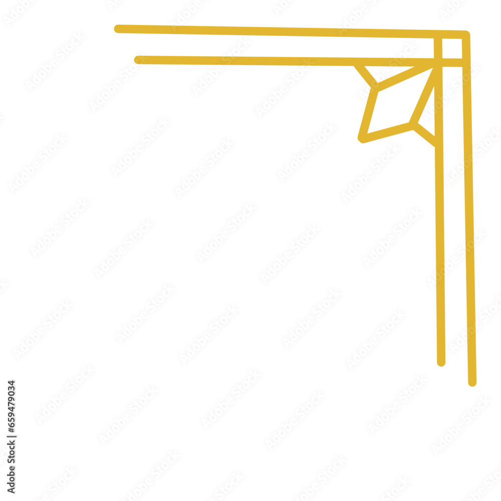 Gold Frame Corner Gold Frame Corner