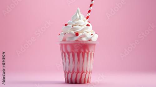 Wallpaper Mural Milkshake on a plain background Torontodigital.ca