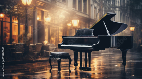 Piano in the street