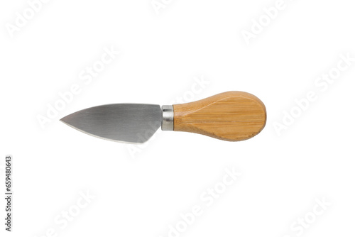 Cheese knife isolated on a white background.