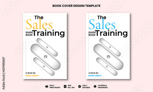 Fancy book cover brochure flyer design template vector, Leaflet presentation, book cover, layout in A4 size