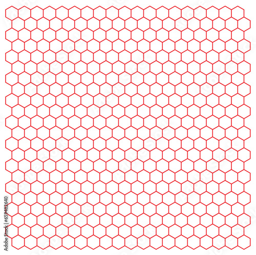 hexagon grid pattern. Line grid. hexagon texture. mesh background. Geometric squared pattern. Vector illustration.  honeycomb pattern in, vector illustration. wallpaper theme backround