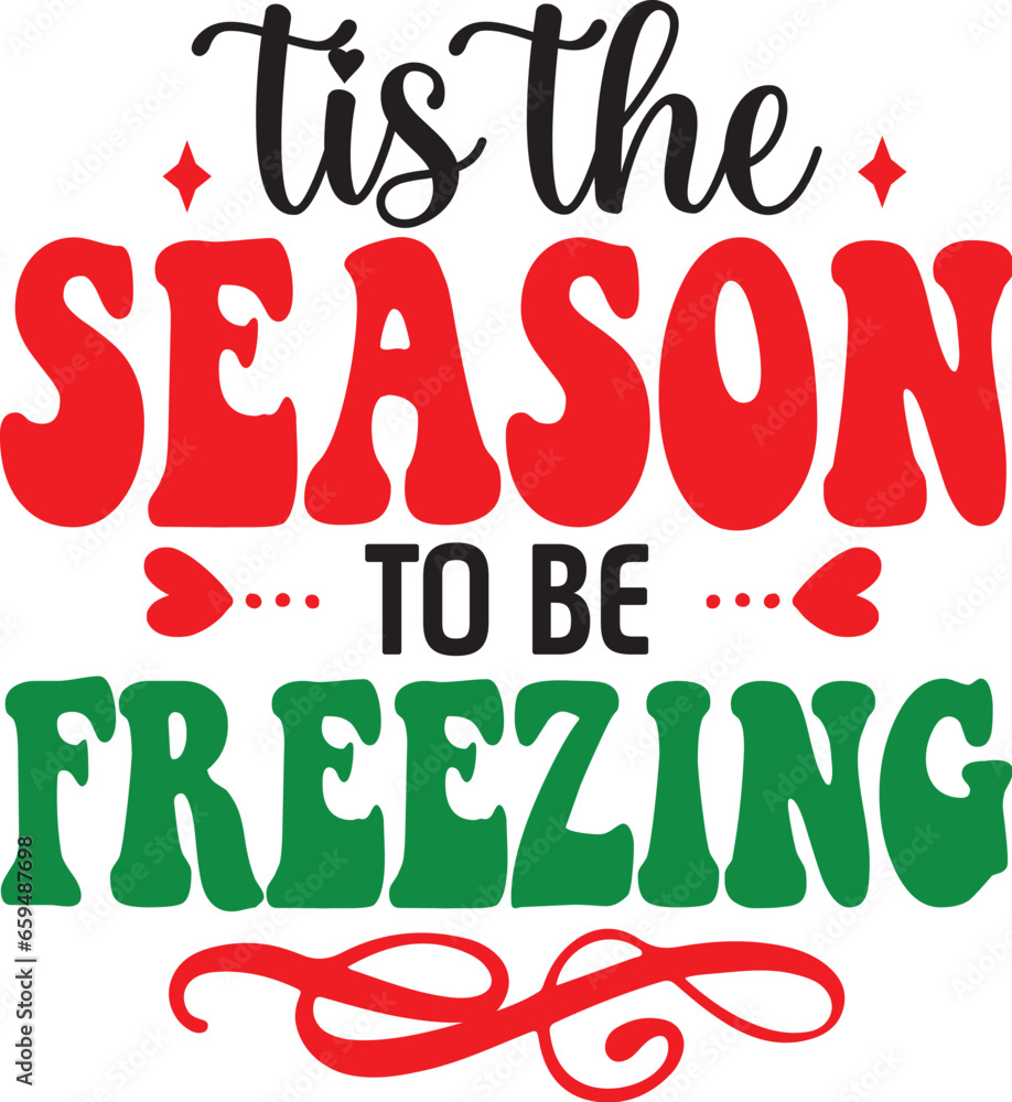 Obraz premium Christmas SVG design
