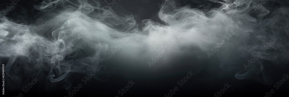 Halloween Smoke: Mystical and Spooky Fog Exploding Outwards with a Magical and Mysterious Effect