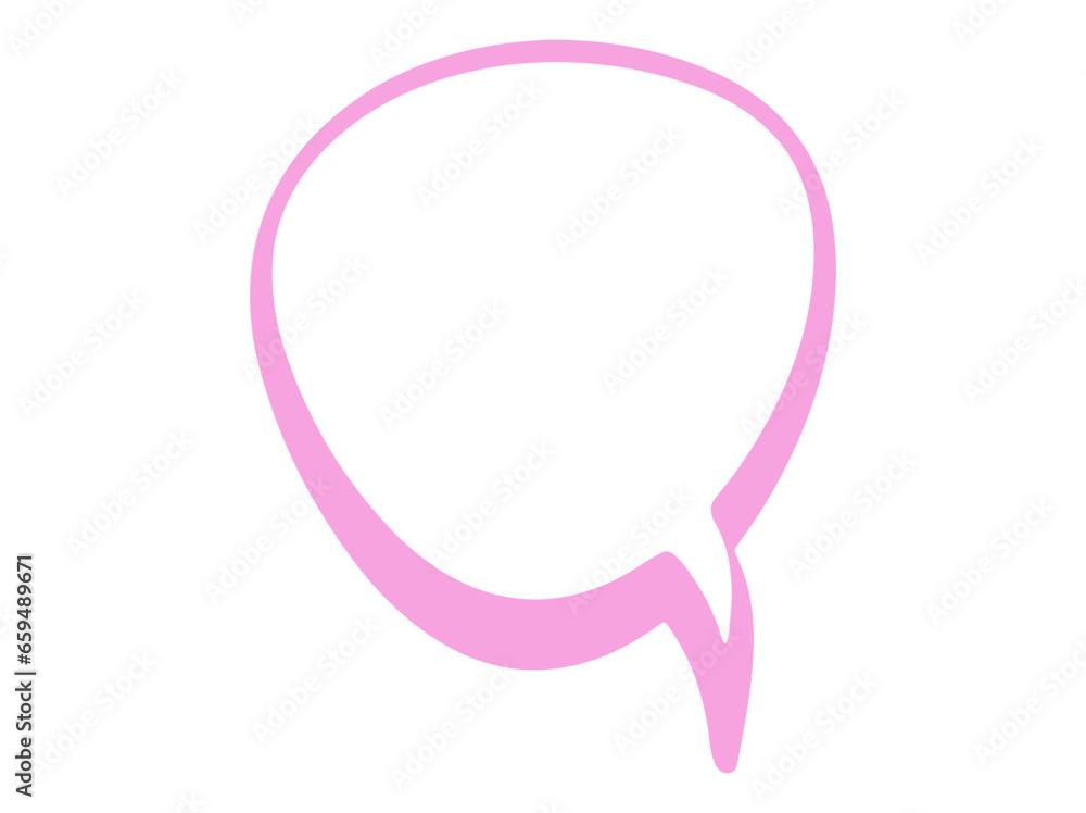 Comic Book Speech Bubble illustration Comic Book Speech Bubble illustration