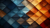 abstract geometric background with black dark blue gray copper red brown burnt orange gold yellow colors