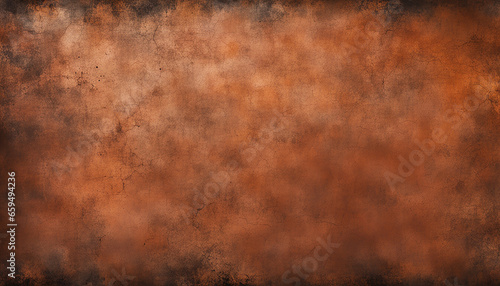 Old grunge copper bronze rusty texture background. Distressed cracked