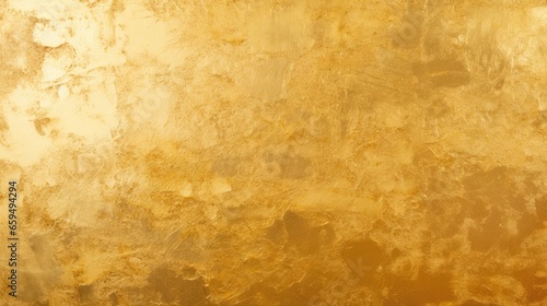 Shiny gold foil texture background  Generative AI