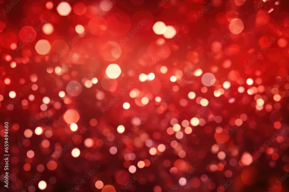 Red bokeh light background, Christmas glowing bokeh confetti and sparkle texture overlay for your design. Sparkling Red dust abstract luxury decoration background. Red bokeh light background, Christmas glowing bokeh confetti and sparkle texture overlay for your design. Sparkling Red dust abstract luxury decoration background.